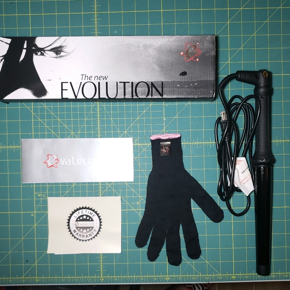 The new evolution evalectric curling wand